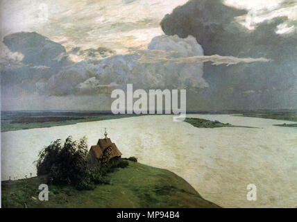 . Au dessus du repos éternel . 1894. Isaac Lévitan (1860-1900) Исаа́к Ильи́ч Левита́н Autres noms d'Isaak Levitan, Iǉič Description peintre russe Date de naissance/Décès 18 Août 1860 (calendrier julien) 22 en juillet 1900 (en calendrier julien) Lieu de naissance/mort Kibarty Kibartaj (heute, Litauen) Moscou Moscou, lieu de travail de contrôle d'autorité Plyos : Q211356 : VIAF 37709793 ISNI : 0000 0001 2210 2583 ULAN : 500012882 RCAC : n82001658 NLA : 36063619 808 WorldCat Levithan-repos-eternel Banque D'Images