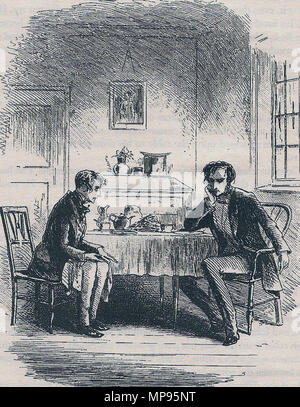 . Anglais : LittleDorrit, à M. John Chivery's tea-table, par Phiz . 9 juin 2012. Hablot Knight Browne (1815-1882) Noms alternatifs Phiz La Description de l'artiste, illustrateur et graveur français, célèbre comme artiste Phiz, illustrateur de livres de Charles Dickens, Charles Levier et Harrison Ainsworth Date de naissance/décès 12 Juillet 1815 8 juillet 1882 Lieu de naissance/décès Lambeth Londres période de travail 1836-1882 lieu de travail London Authority control : Q2737410 : VIAF 54219103 ISNI : 0000 0000 8132 7611 ULAN : 500018295 RCAC : n50042827 NLA : 36433249 814 LittleDorrit à WorldCat, M. John Chive Banque D'Images