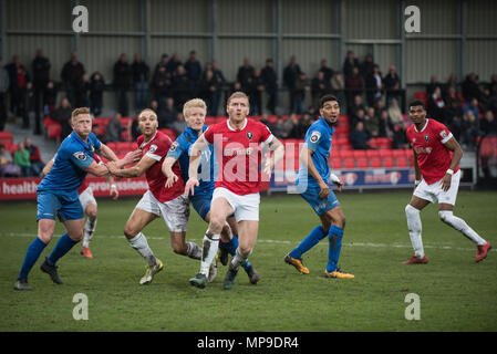 Carl Piergianni. Salford City FC. Banque D'Images