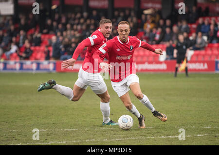 Richie Allen. Salford City FC. Banque D'Images