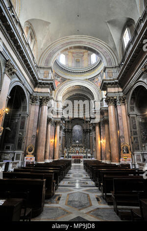 Italie, Rome, église de la très Sainte Trinité des pèlerins, Santissima Trinità dei Pellegrini Banque D'Images