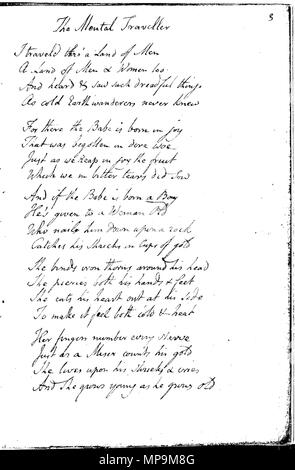 . Anglais : Manuscrit Pickering bb126 1 3 ms 300 Voyageur mentale p.c. c. 1807 (Morgan Library and Museum) . 19 septembre 2007, 13:11:24. William Blake (1757-1827) Noms alternatifs W. Blake ; Uil'iam Bleik Description La peintre, poète, écrivain, théologien, collectionneur et graveur Date de naissance/décès 28 Novembre 1757 12 août 1827 Lieu de naissance/décès Broadwick Street London Charing Cross lieu de travail contrôle d'autorité : Q41513 : VIAF 54144439 ISNI : 0000 0001 2096 135X ULAN : 500012489 RCAC : n78095331 NLA : 35019221 984 WorldCat manuscrit Pickering bb126 1 3 300 ms Tra mentale Banque D'Images