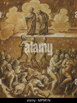 . Illustration de Dante's Inferno, Canto 16 . 1587. Stradanus (1523-1605) Noms alternatifs Jan van der Straet, Giovanni della Strada, Johannes della Strada, Giovanni Stradano, Giovanni Stradano, Johannes Stradanus, Johannes Stradanus, Jan van Straeten, Jan van Straten Description peintre flamand et rapporteur pour avis Date de naissance/décès 1523 2 novembre 1605 Lieu de naissance/décès Bruges Florence Travailler lieu Anvers (1545), Florence (vers 1550-1605), Rome (vers 1550-1553) le contrôle d'autorité : Q143595 : VIAF 29699451 ISNI : 0000 0000 8108 906X ULAN : 500011304 RCAC : n84804240 NLA : 3587 Banque D'Images