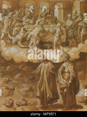 . Illustration de Dante's Inferno, Canto 33 (2 de 2) . 1587. Stradanus (1523-1605) Noms alternatifs Jan van der Straet, Giovanni della Strada, Johannes della Strada, Giovanni Stradano, Giovanni Stradano, Johannes Stradanus, Johannes Stradanus, Jan van Straeten, Jan van Straten Description peintre flamand et rapporteur pour avis Date de naissance/décès 1523 2 novembre 1605 Lieu de naissance/décès Bruges Florence Travailler lieu Anvers (1545), Florence (vers 1550-1605), Rome (vers 1550-1553) le contrôle d'autorité : Q143595 : VIAF 29699451 ISNI : 0000 0000 8108 906X ULAN : 500011304 RCAC : n84804240 Banque D'Images