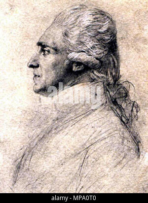 Portrait de Jean-Baptiste-Donatien de Vimeur, comte de Rochambeau (1725-1807) 18e siècle. 855 de maréchal-de-rochambeau Banque D'Images