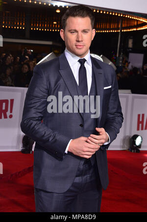 Channing Tatum 062 à Hail Caesar Premiere au Westwood Village Theatre de Los Angeles. 1er février 2016. Channing Tatum 062 ------------- Red Carpet Event, Vertical, USA, Cinéma, Célébrités, photographie, Bestof, Arts, Culture et divertissement, Célébrités Topix fashion / Vertical, Best of, événement dans la vie d'Hollywood, Californie - Tapis rouge et en backstage, USA, Cinéma, Célébrités, cinéma, télévision, Célébrités célébrités musique, photographie, Arts et culture, Bestof, divertissement, Topix trois quarts, vertical, une personne, à partir de l'an , 2016, enquête tsuni@Gamma Banque D'Images