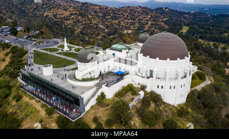 Observatoire Griffith, Los Angeles, Californie Banque D'Images