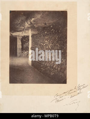 . Anglais : Catacombes, Paris . Avril 1862. Nadar (1820-1910) Noms alternatifs : Gaspard-Félix Tournachon Nom légal : pseudonyme Nadar photographe français Description, caricaturiste, aéronaute et écrivain Date de naissance/Décès 6 Avril 1820 20 mars 1910 Lieu de naissance/décès Paris ancien 4ème arrondissement de Paris période de travail 1854-1910 lieu de travail Paris contrôle d'autorité : Q40116 : VIAF 84808952 ISNI : 0000 0001 2141 8535 ULAN : 500005199 RCAC : n50014563 NLA : 35553829 916 WorldCat Nadar, catacombes, Paris, avril 1862 Banque D'Images