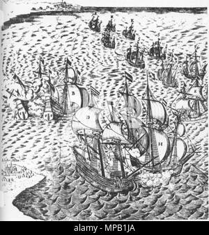 . Pl:Bitwa pod Oliwą . 17e siècle. 920 inconnu bataille navale près de Danzig en 1627 Banque D'Images