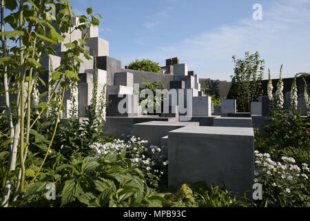 L'épiderme en profondeur au jardin RHS Chelsea Flower Show au Royal Hospital Chelsea, Londres. Banque D'Images