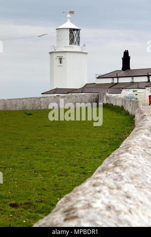 Phare Lizard en Cornouailles Banque D'Images