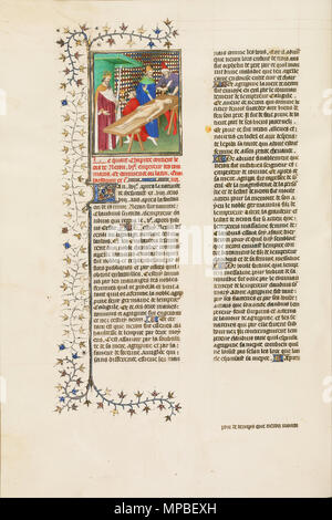 Nero s'arrête un verre au cours de la Mutilation de son corps de la mère à propos de 1413 - 1415. 922 Nero arrête un verre au cours de la Mutilation de son corps de la mère - Google Art Project Banque D'Images