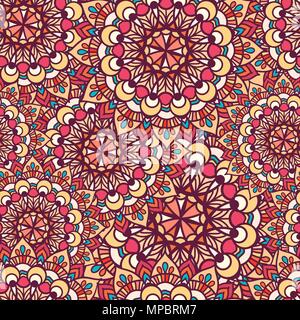 Modèle de vecteur Seamless texture circulaire. Illustration de Vecteur