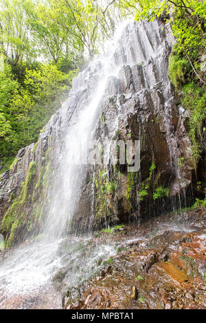 Cascade dans les montagnes de la Géorgie, l'Adjarie, 2014 Banque D'Images