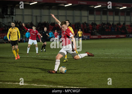 Mark Shelton. Salford City FC. Banque D'Images