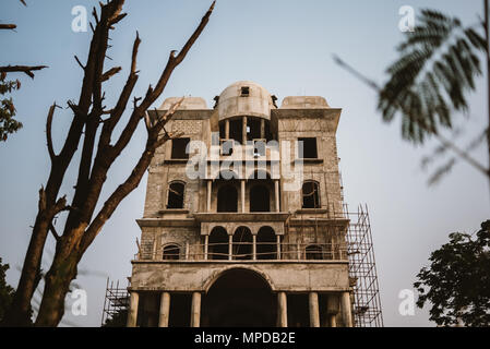 Explorer de Varanasi, Inde Banque D'Images