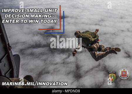 Le défi de l’innovation du CMC organisé par Training and Education Command sollicite des idées des Marines pour améliorer les procédures opérationnelles, les méthodes de formation et l’intégration technologique. Le programme permet la soumission de concepts pour évaluation et vote, favorisant la collaboration entre les unités et l'apprentissage continu. L'initiative appuie la résolution de problèmes, la modernisation et l'amélioration de l'état de préparation dans l'ensemble du corps des Marines, encourageant tous les grades à apporter des solutions novatrices pour relever les défis opérationnels et améliorer l'efficacité. Banque D'Images