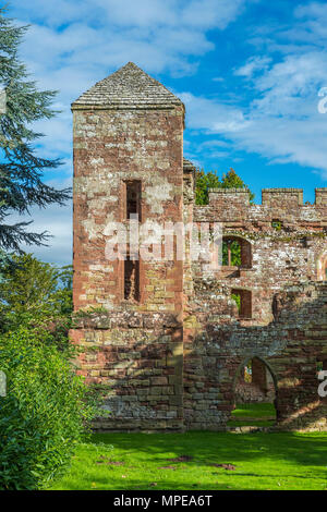 Acton Burnell Château, Acton Burnell, Shropshire, Angleterre, Royaume-Uni, Europe Banque D'Images