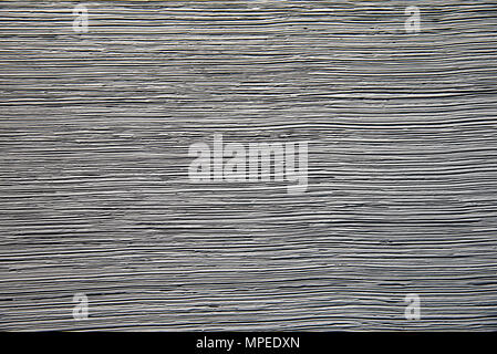 Un fond gris avec une texture horizontale Banque D'Images