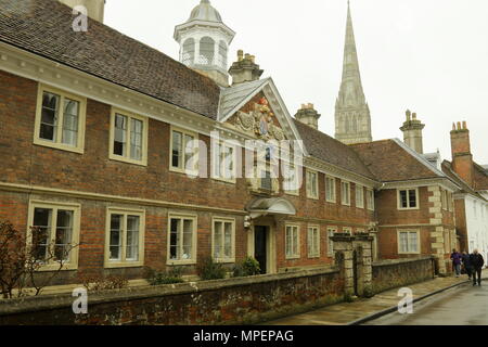 Édifice municipal, Salisbury, Wiltshire Banque D'Images