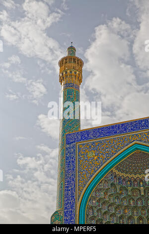 Mosquée du Shah à Ispahan Banque D'Images