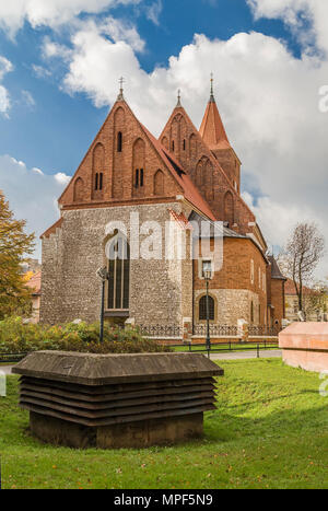 Paroisse Catholique de la Sainte Croix à Cracovie. Pologne Banque D'Images