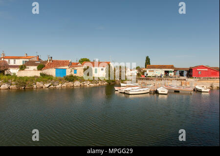 Le Port de salines rappelle aujourd'hui comme un musée en plein air de la production et du patrimoine de sel. Banque D'Images