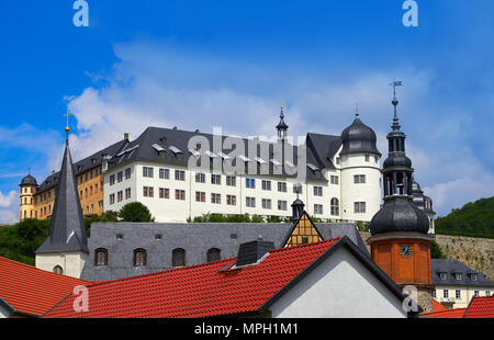 Stolberg village de montagnes du Harz Allemagne Banque D'Images