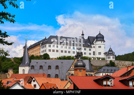 Stolberg village de montagnes du Harz Allemagne Banque D'Images