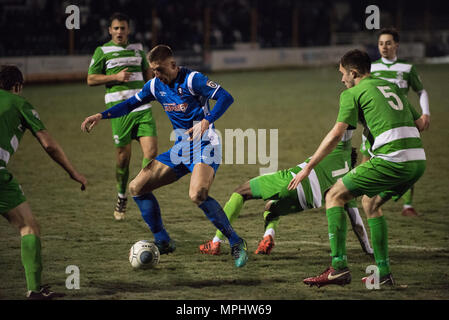 Salford City FC. North Ferriby United. Banque D'Images