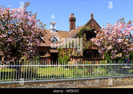 The Old School dans le village de Knapton à Norfolk, Royaume-Uni Banque D'Images