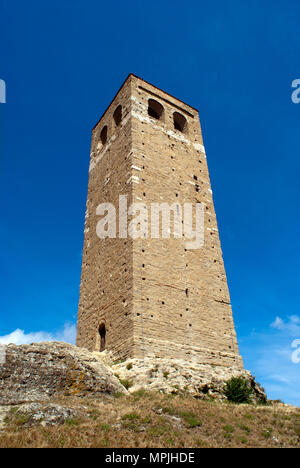 Tour Civique de San Leo (ex Montefeltro), Emilie-Romagne, Italie Banque D'Images