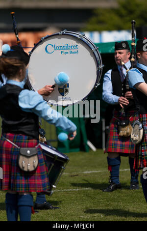 La British Pipe Band Championships 2018 Banque D'Images