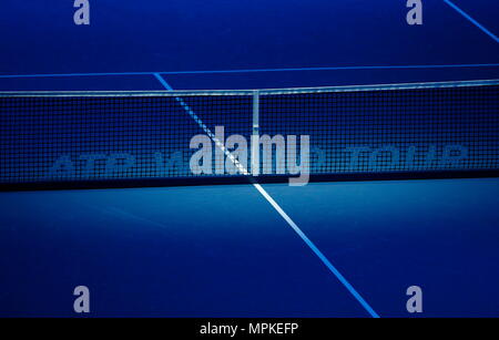 Au cours de l'image de marque de l'ATP World Tour Jour 4 de la 2015 Barclays ATP World Tour Finals - O2 Arena London en Angleterre. 18 novembre 2015 --- Image par © Paul Cunningham Banque D'Images