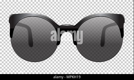 Lunettes de soleil réaliste illustration vectorielle Illustration de Vecteur