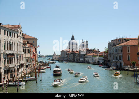 Grand Canal, Venise, Italie Banque D'Images
