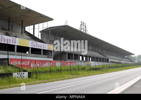 Reims, France - 15 mai 2018 : circuit de Reims-Gueux historique près de Reims. Banque D'Images