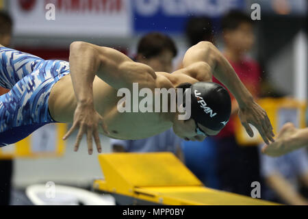 Tokyo, Japon. 24 mai, 2018. katsuo Matsumoto (JPN) Natation : Japon 2018 Ouvrir le 100 m nage libre la chaleur à Tatsumi International Swimming Center à Tokyo, Japon . Credit : AFLO/Alamy Live News Banque D'Images