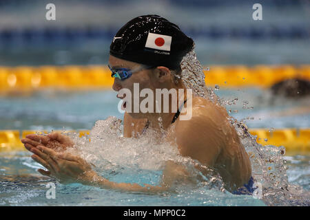 Tokyo, Japon. 24 mai, 2018. Reona Aoki (JPN) Natation : le Japon Ouvrir 2018 Women's 100m brasse la chaleur à Tatsumi International Swimming Center à Tokyo, Japon . Credit : AFLO/Alamy Live News Banque D'Images