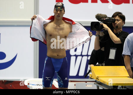 Tokyo, Japon. 24 mai, 2018. Ippei Watanabe (JPN) Natation : Japon 2018 Ouvrir le 100 m brasse la chaleur à Tatsumi International Swimming Center à Tokyo, Japon . Credit : AFLO/Alamy Live News Banque D'Images