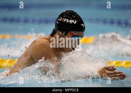 Tokyo, Japon. 24 mai, 2018. Ippei Watanabe (JPN) Natation : Japon 2018 Ouvrir le 100 m brasse la chaleur à Tatsumi International Swimming Center à Tokyo, Japon . Credit : AFLO/Alamy Live News Banque D'Images