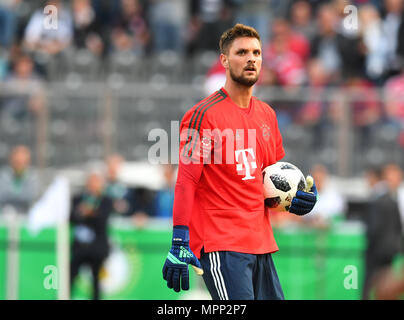 19 mai 2018, l'Allemagne, Berlin, Soccer, DFB finale à l'Olympiastadion, Bayern Munich vs Eintracht Francfort. Gardien de Munich, Sven Ulreich. -Pas de service de fil- Photo : Soeren Stache/dpa Banque D'Images