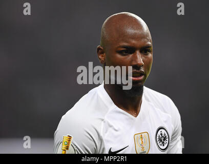 19 mai 2018, l'Allemagne, Berlin, Soccer, DFB finale à l'Olympiastadion, Bayern Munich vs Eintracht Francfort. Jetro Willems défenseur de Francfort. -Pas de service de fil- Photo : Soeren Stache/dpa Banque D'Images