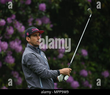 Wentworth Golf Club, Surrey, UK. 24 mai 2018. Rafa Cabrera Bello au cours de la journée 1 de la BMW PGA Championship à Wentworth Golf Club le 24 mai 2018, à Surrey, Angleterre Crédit : Paul Terry Photo/Alamy Live News Banque D'Images