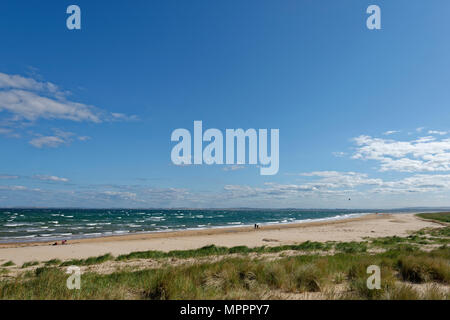 Royaume-uni, Ecosse, Highland, Sutherland, Caithness, plage de Dornoch Banque D'Images