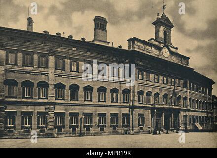 'Roma - 'Palacae de Montecitorio', 1910. Artiste : Inconnu. Banque D'Images