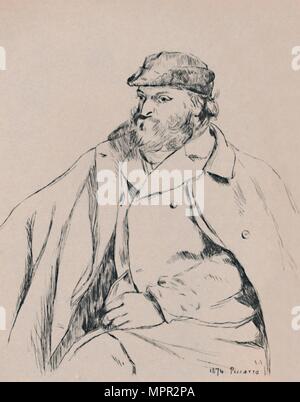 'Portrait de CÚzanne", c.1874, (1946). Artiste : Camille Pissarro. Banque D'Images