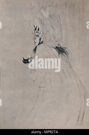 'Miss May Belfort accueillir", c.1895, (1946). Artiste : Henri de Toulouse-Lautrec. Banque D'Images