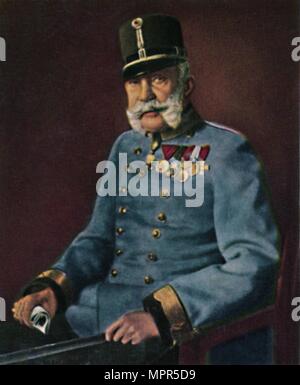 Kaiser Franz Joseph von "Osterreich 1830-1916", 1934. Artiste : Inconnu. Banque D'Images