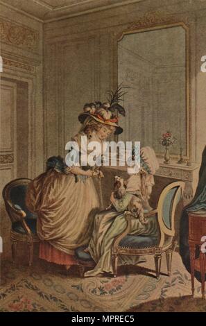 'Jamais D'accord", (jamais d'accord), 1785-1810, (1913). Artiste : Louis Le Grand. Banque D'Images